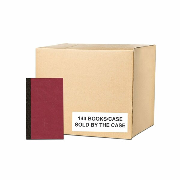Case of Red Memo Books, Pocket Sized 6.125