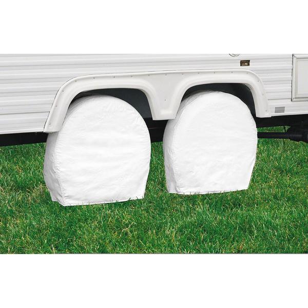 Wheel Cover, Snow White RV