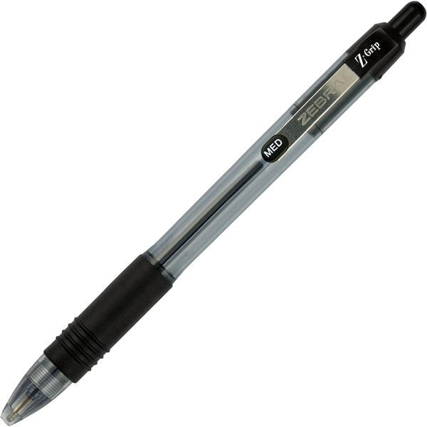 Pen, Zgrip, Bp, Rt, 1.0, Bk, PK24