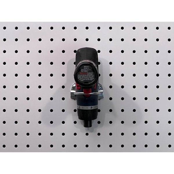 1-3/4 In. I.D. Steel Double Mount U-Shape Pegboard Hook for 1/8 In. and 1/4 In. Pegboard 5 Pack