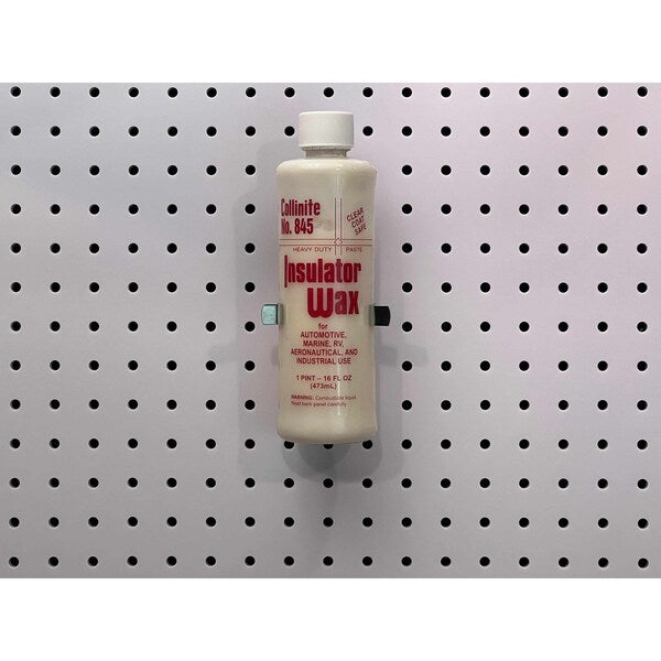 1-7/8 In. to 2-3/4 In. Hold Range Steel Ext Spring Clips for 1/8 In. and 1/4 In. Pegboard 5 Pk