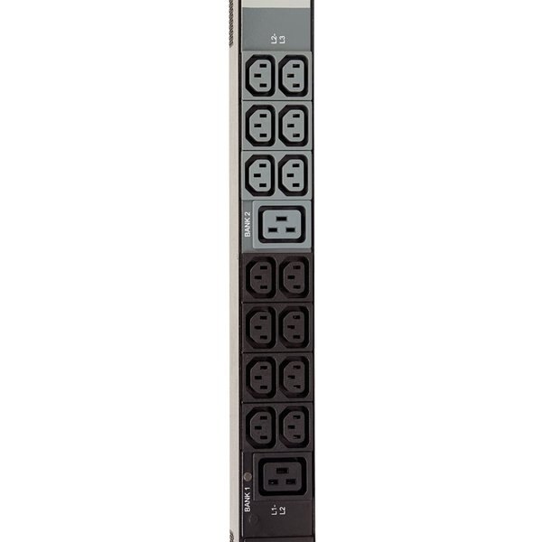 PDU, 3-Ph, Monitored, 10kW 3, 42 C13, 6C19, 0U