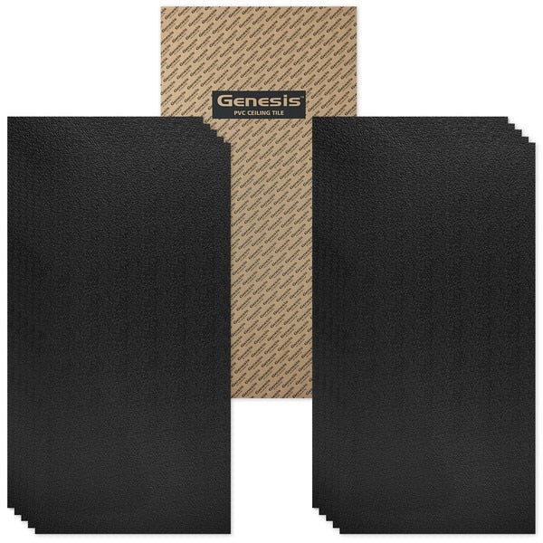 Stucco Pro Ceiling Tile, 48 in W x 24 in L, 10 PK