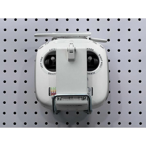5 In. 80 Degree Bend Steel Double Closed End Loop Pegboard Hook for 1/8 In. and 1/4 In. Pegboard 5 Pack