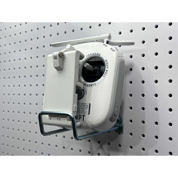 5 In. 80 Degree Bend Steel Double Closed End Loop Pegboard Hook for 1/8 In. and 1/4 In. Pegboard 5 Pack