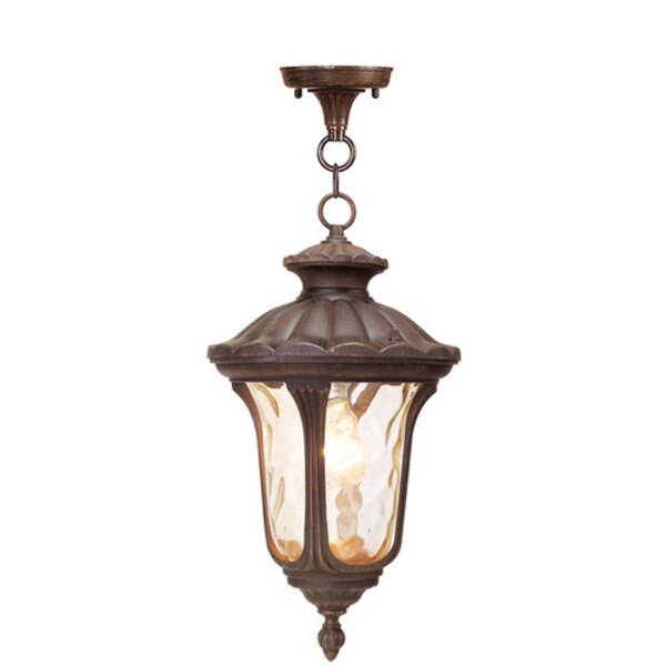 Oxford 1 Light Imperial Bronze Outdoor Pendant Lantern