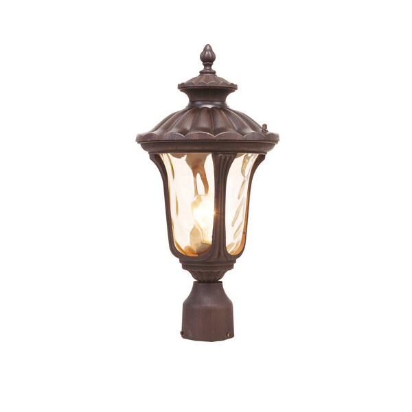 Oxford 1 Light Imperial Bronze Outdoor P