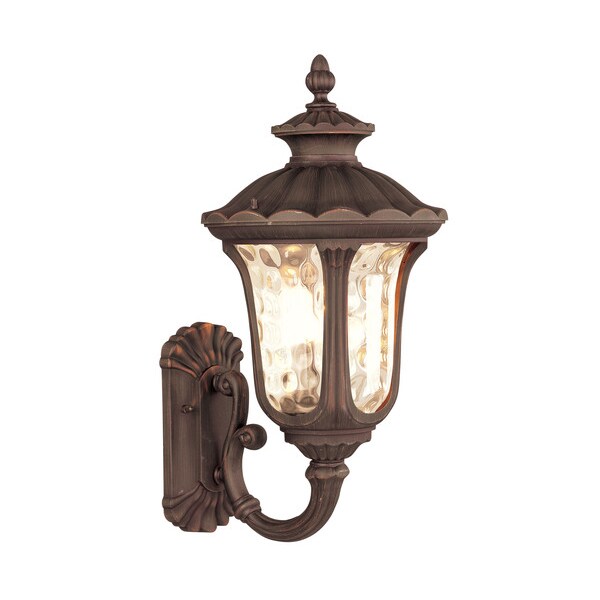 Oxford 3 Light Imperial Bronze Outdoor Wall Lantern