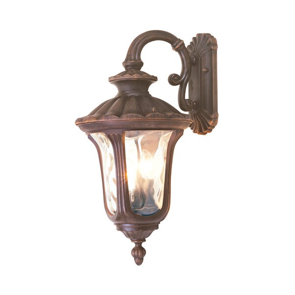 Oxford 3 Light Imperial Bronze Outdoor Wall Lantern