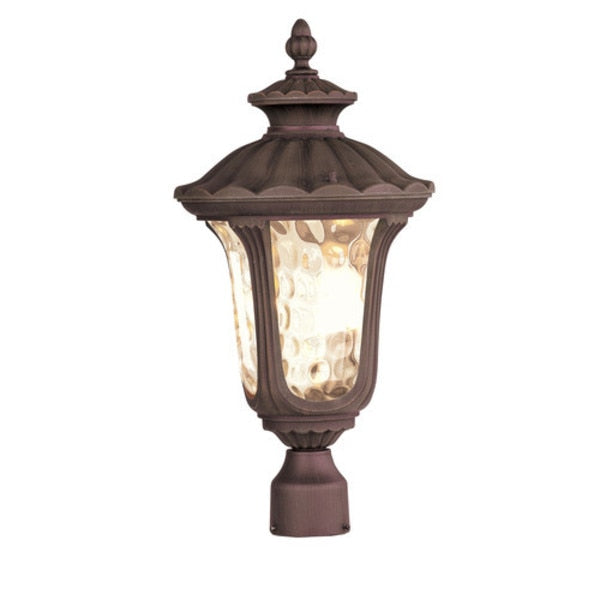 Oxford 3 Light Imperial Bronze Outdoor Post Top Lantern