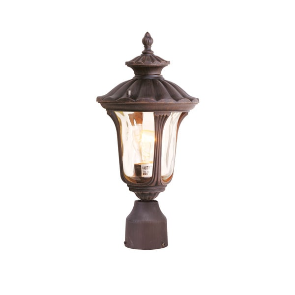 Oxford 1 Light Imperial Bronze Outdoor P
