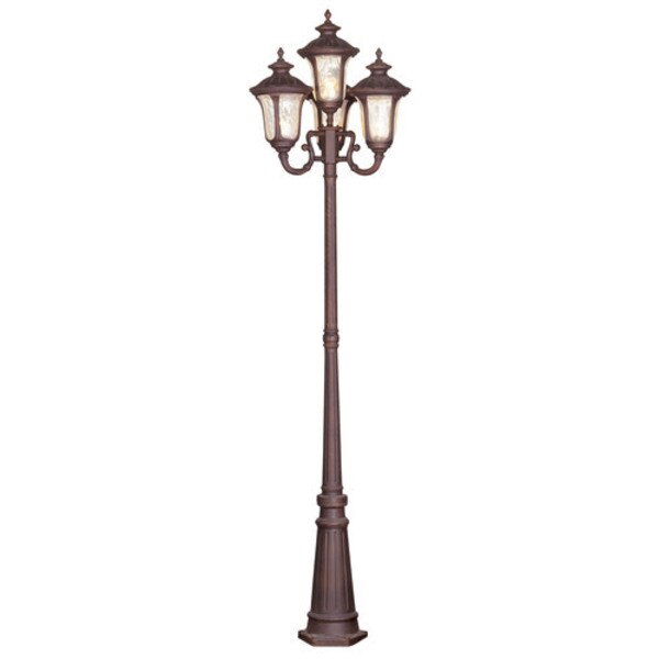 Oxford 4 Light Imperial Bronze Outdoor 4 Head Post