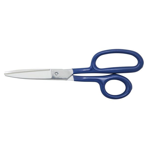 HD Carpet Shear w/Ring, Curved, Blunt, 9-Inch