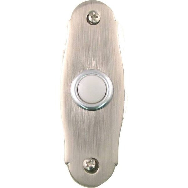 Door Bell Button Satin Nickel