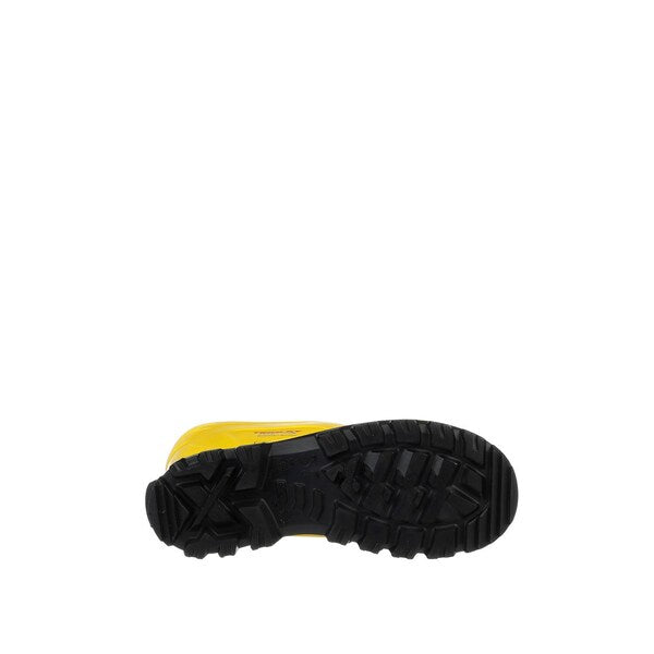 Size 11 Men's Steel Rubber Boot, Yellow