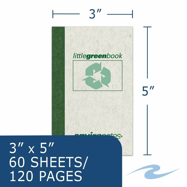 Case of Memo Books, 60 sheets of 15# Smooth White Paper, 5
