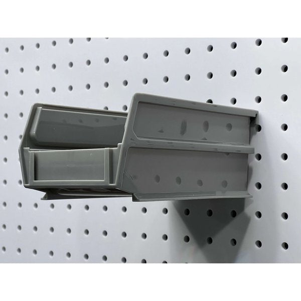 Steel BinClips for DuraBoard or 1/8 In. and 1/4 In. Pegboard 5 Pack