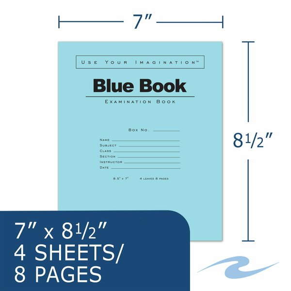 Case of Exam Blue Books, 8.5