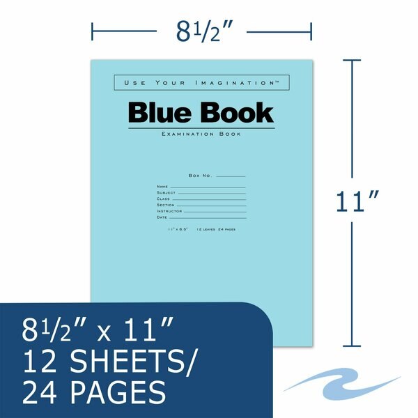 Case of Exam Blue Books, Case of 300, 11