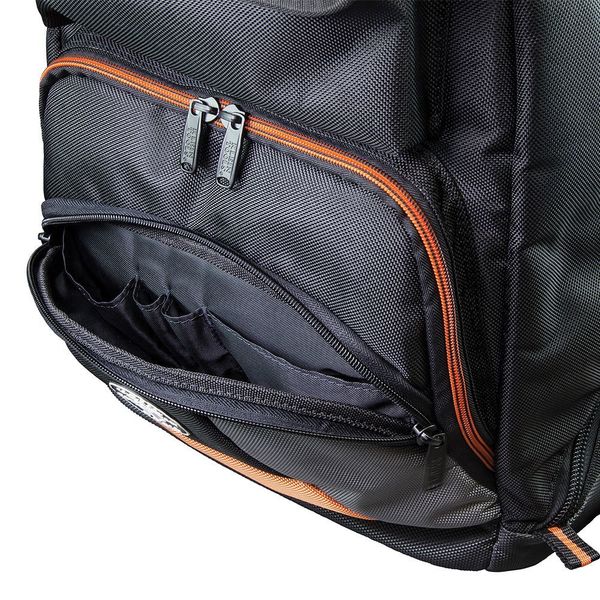 Tool Backpack, 1680D Ballistic Weave, 35 Pockets, 17-1/2