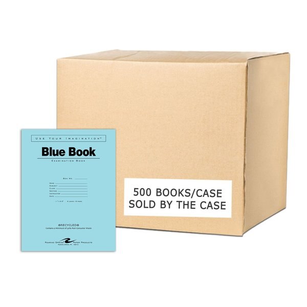 Case of Recycled Exam Blue Books, 8.5