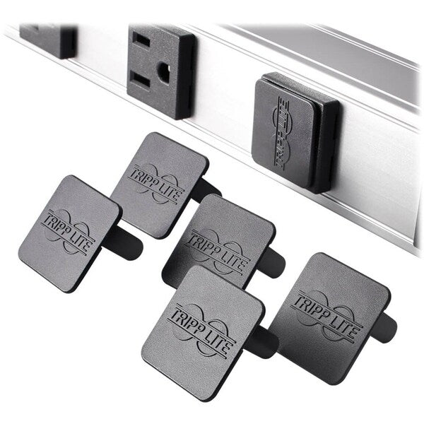 Outlet Strip, 15A, 16 Outlet, 15 ft., Gray