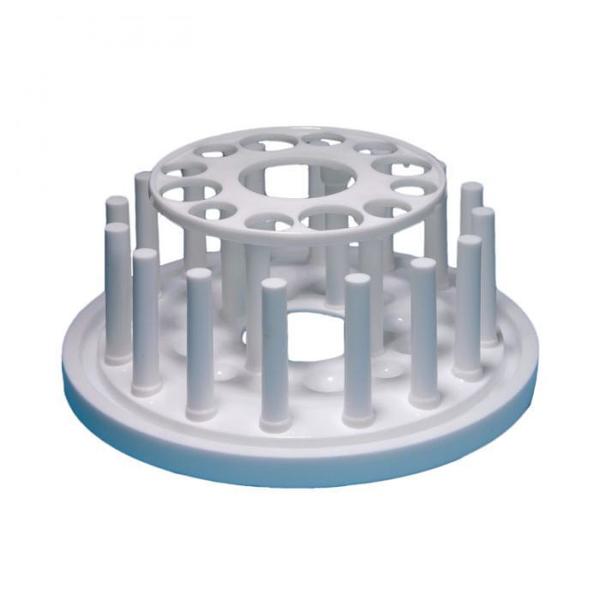 Plastic Test Tube Rack, Round, 12-Tube
