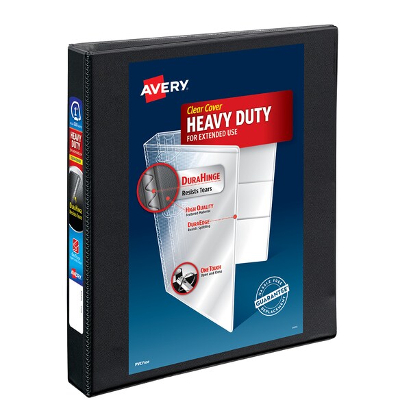 Nonstick Heavy-Duty View 3 Ring Binder