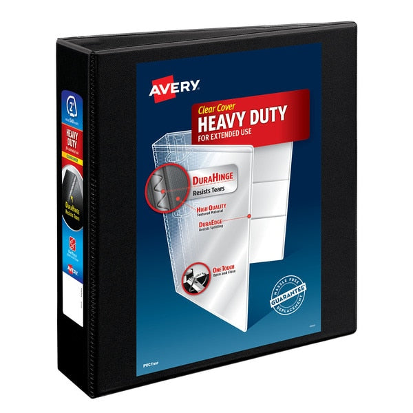 Nonstick Heavy-Duty View 3 Ring Binder