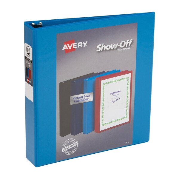 Show-Off Economy View 3 Ring Binder, 1.5
