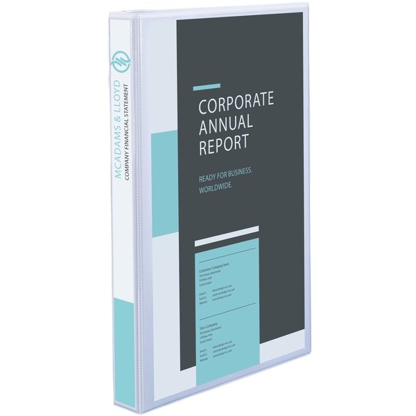 Legal-Size Durable View Binder, 1