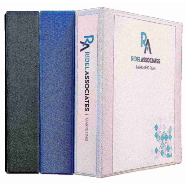 Durable View 3 Ring Binder, 1.5