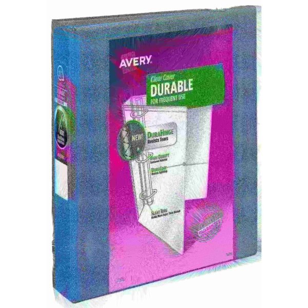 Durable View 3 Ring Binder, 1.5