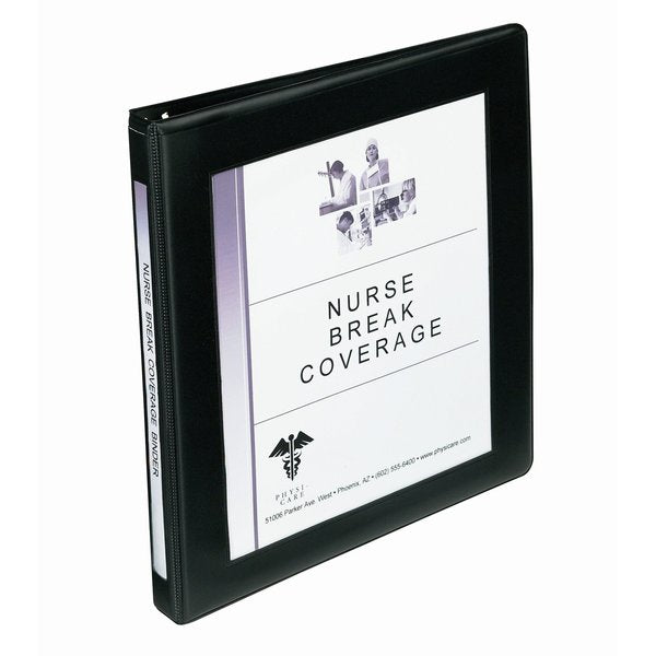 Heavy-Duty Framed View 3 Ring Binder, 0.