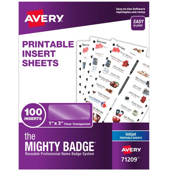 The Mighty Badge by Printable In, PK100