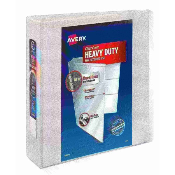 Heavy-Duty View 3 Ring Binder, 2