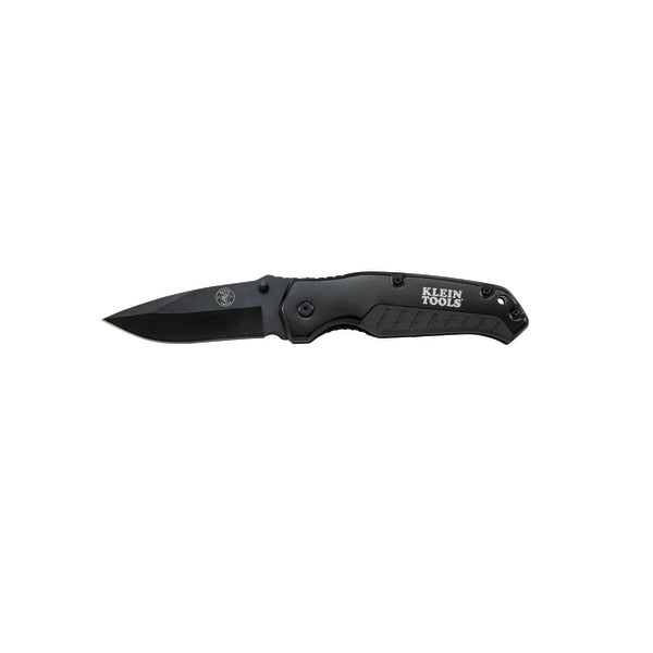 Pocket Knife Black Drop-Point Blade, Drop Point, 8.203