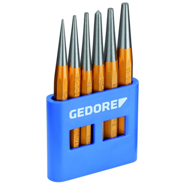 Drift Punch Set 6 pcs., Plastic Holder