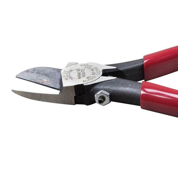 7 3/4 in Diagonal Cutting Plier Flush Cut Narrow Nose Uninsulated