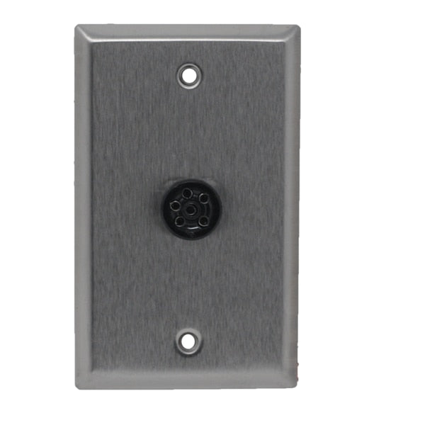 Zenith 6-Pin Type Receptacle, Mounted On
