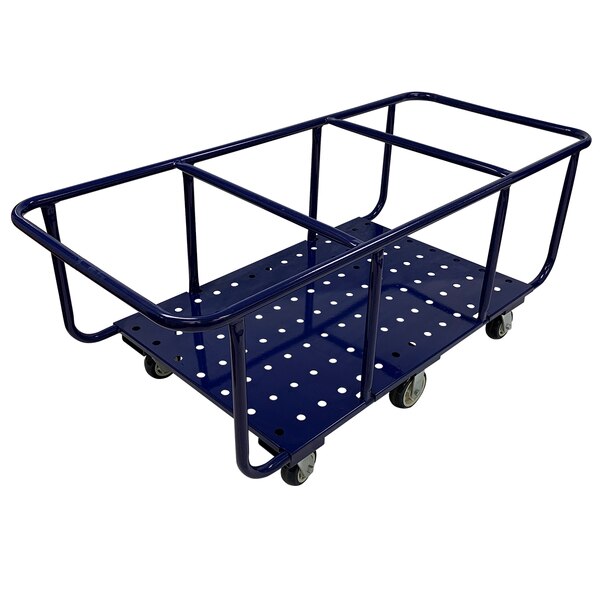 Sheet Goods Cart, Powder Coat, Blue 280
