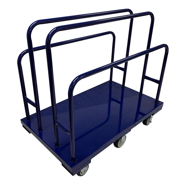 Lumber Cart, Powder Coat, Blue 280