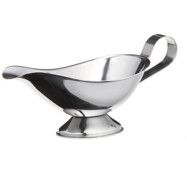 Standard Weight Gravy Boat, SS, 3 OZ
