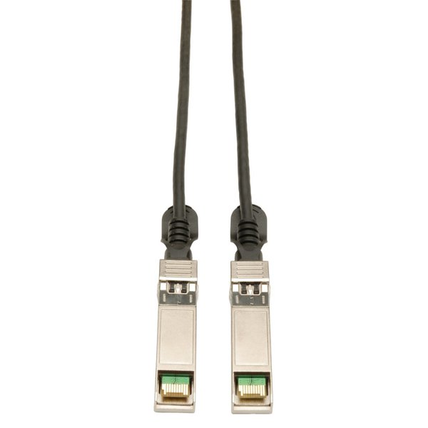 SFP+ Cable, 10Gbase, Copper, Black, 1m