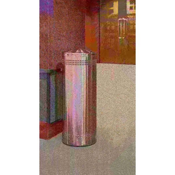 Imprinted Waste Container, SS, 15 gal.