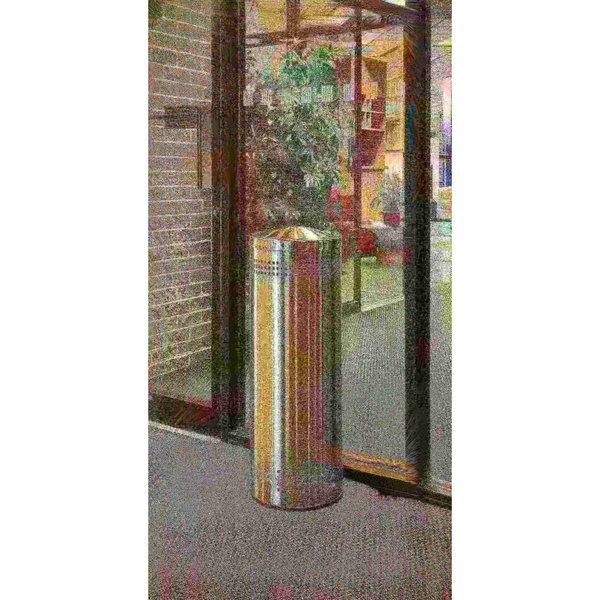 Imprinted Waste Container, SS, 15 gal.