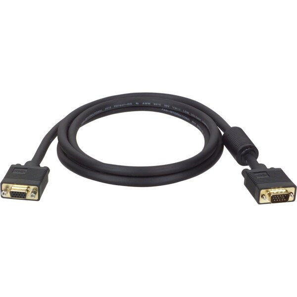 Coax Cable, VGA, HD15 M/F, Monitor, RGB, 25ft