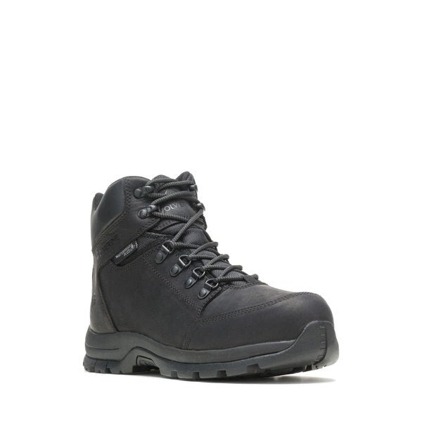 Size 14 Men's 6 in Work Boot Steel Work Boots, Black