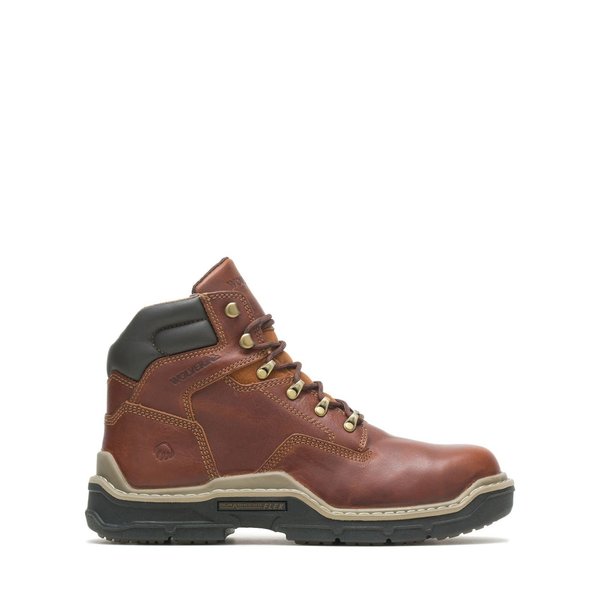 Size 7 Men's 6 in Work Boot Composite Work Boots, Brown