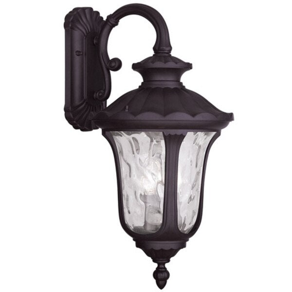 Oxford 3 Light Bronze Outdoor Wall Lantern